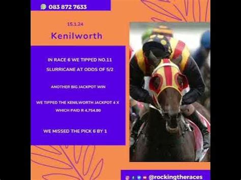 Today's Kenilworth Results .